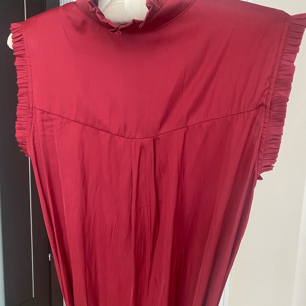 Zadig & Voltaire Burgundy Maxi Dress - Picture 12 of 16